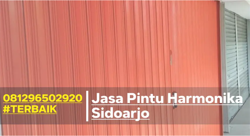 pintu harmonika sidoarjo