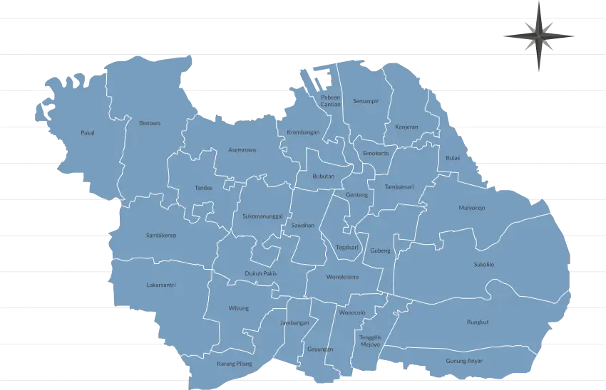 maps surabaya digital