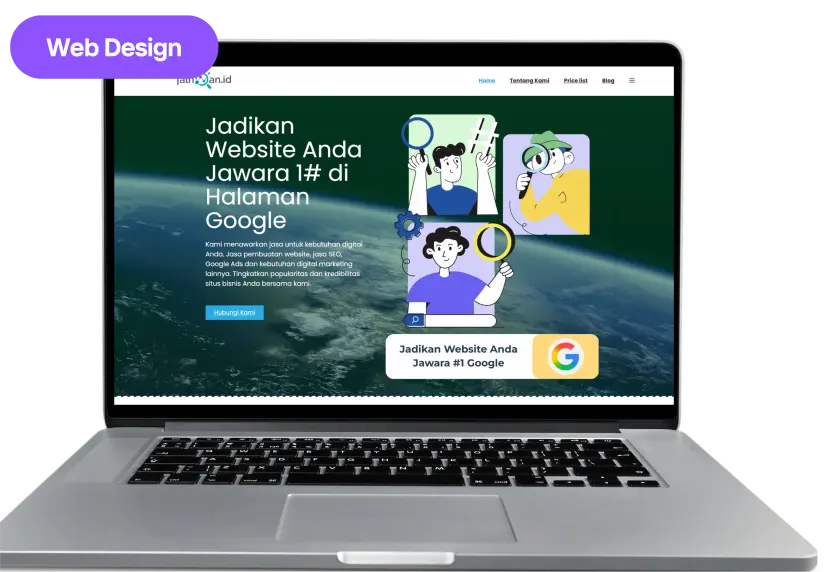 Jasa Pembuatan Website Kebumen